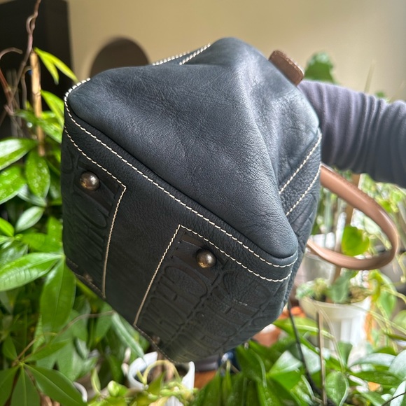 Carolina Herrera Leather Bowler Bag - Picture 4 of 8